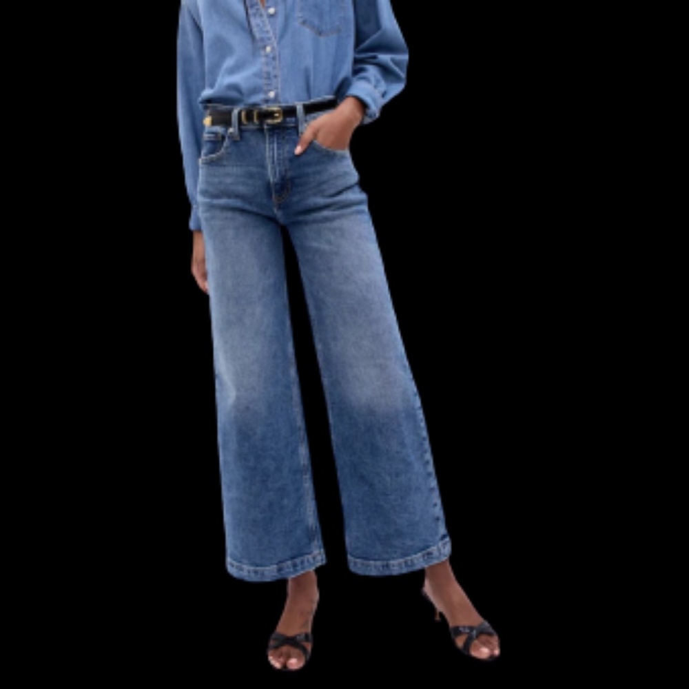Banana Republic Wide Leg Jeans